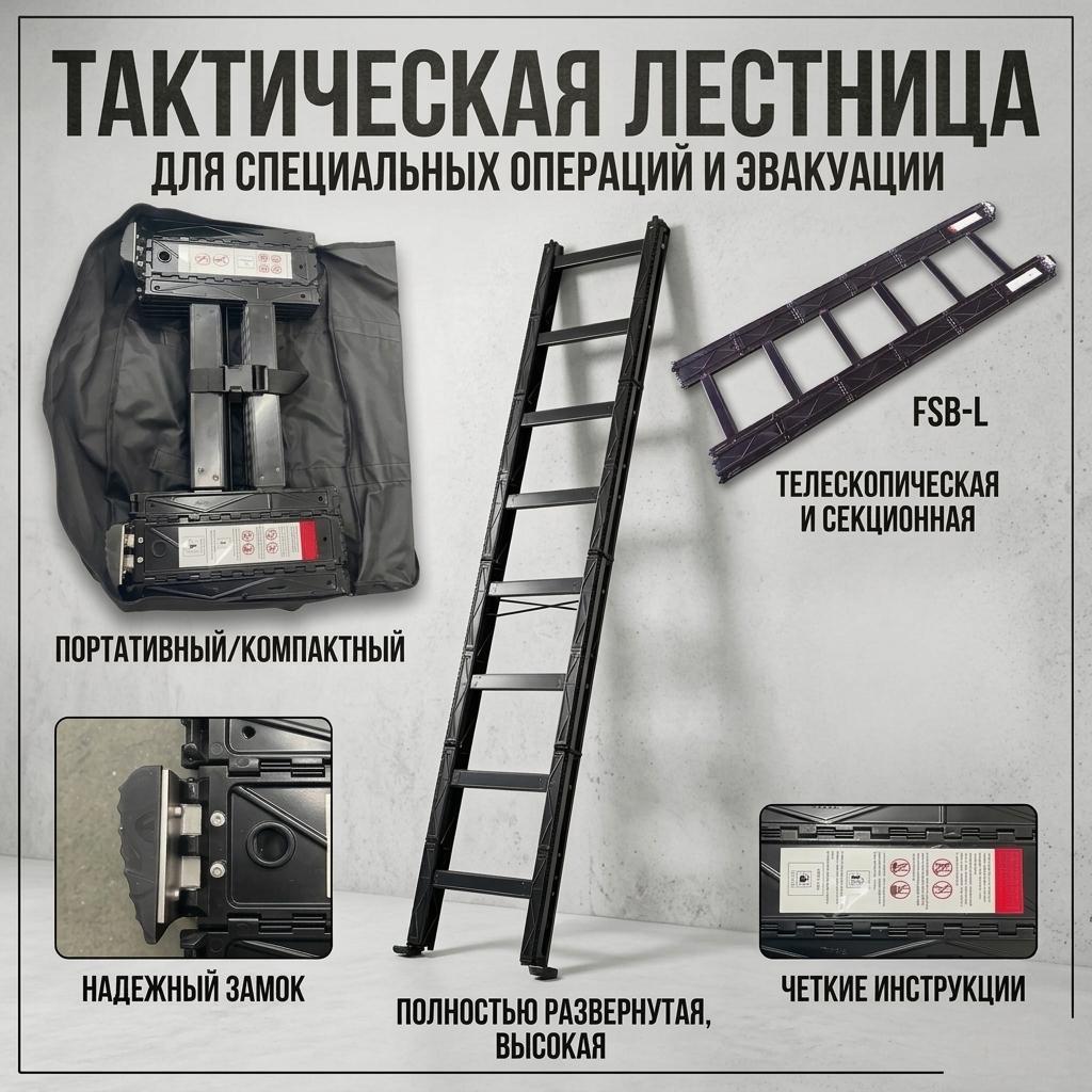 Тактическая складная лестница оптом от производителя