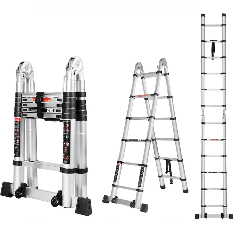 Двухсекционная телескопическая лестница AY-ZJ3032A