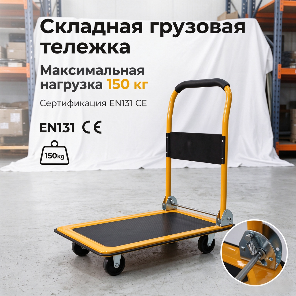 Платформенная складная тележка оптом от производителя