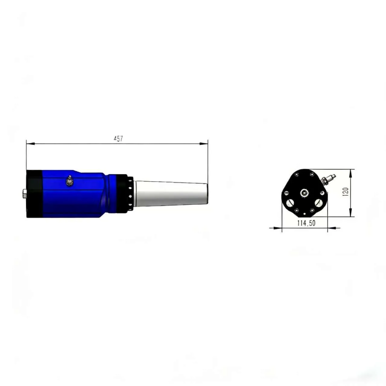 Сверхзвуковой плазменный распылитель LA3