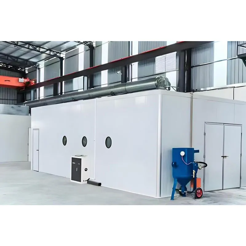 Звукоизолированная окрасочная камера