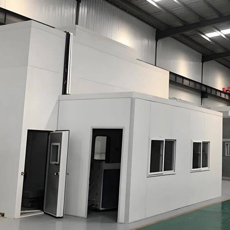 Звукоизолированная окрасочная камера