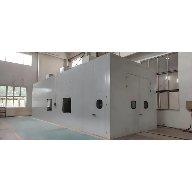 Звукоизолированная окрасочная камера