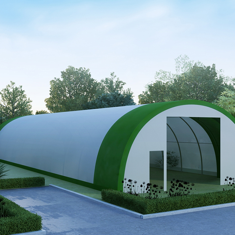 Крупнопролётный складской тент 30×85×15 футов. Промышленное складское укрытие с тяжёлой ПВХ-тканью
