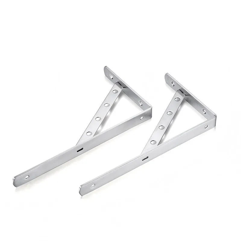 Кронштейн стационарный с прямым углом Треугольная подставка из нержавеющей стали