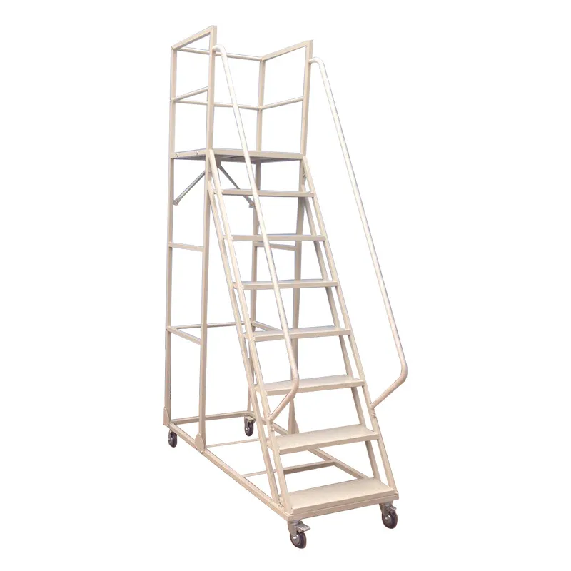 Промышленная стремянка для склада на заказ из холоднокатаной стали/нержавеющей стали