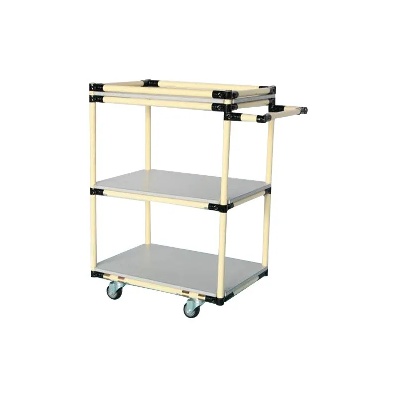 Антистатическая тележка из композитного материала облегченной трубы