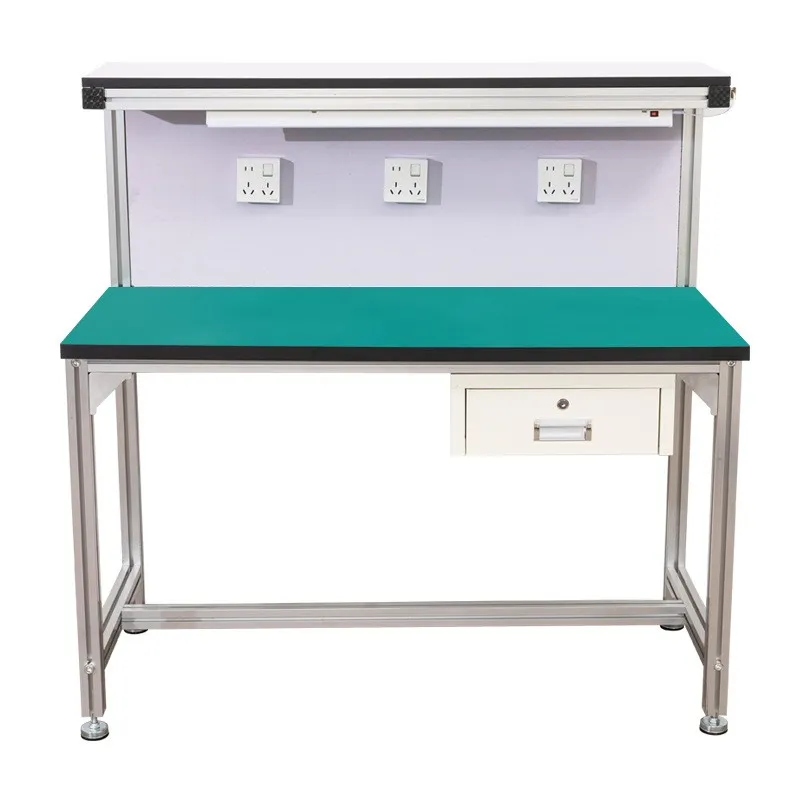 Антистатический рабочий стол из алюминиевого профиля