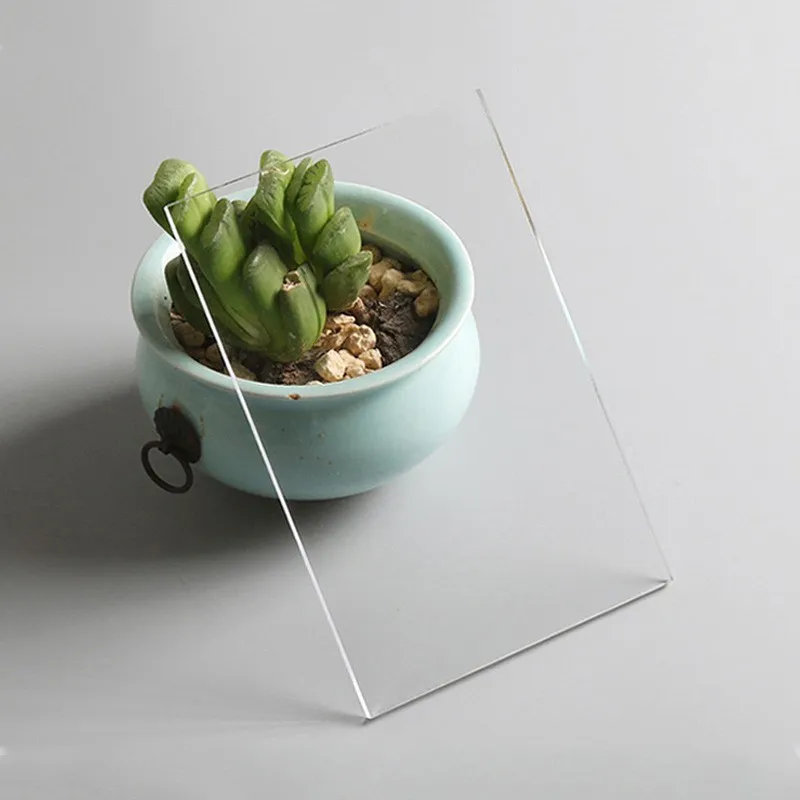 Прозрачная акриловая плита Возможна обработка на заказ