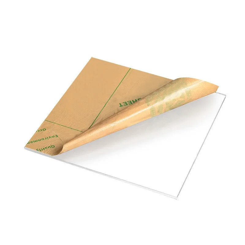 Прозрачная акриловая плита Возможна обработка на заказ