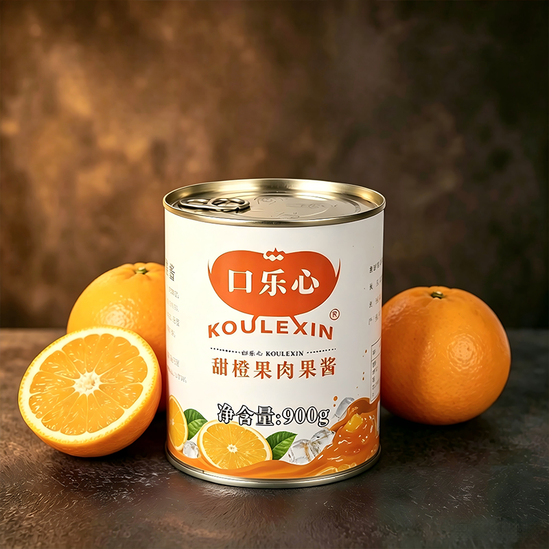 Апельсиновый джем с кусочками фруктов