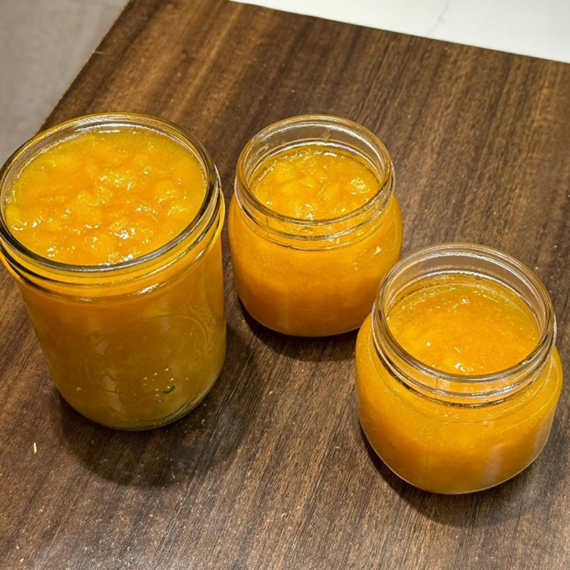Джем из жёлтых персиков