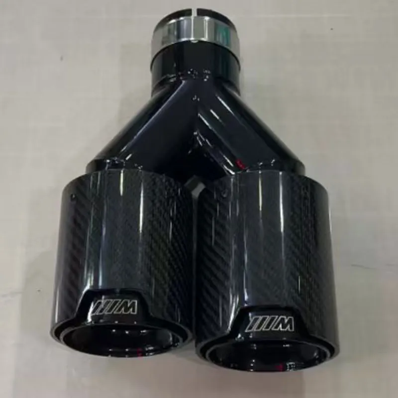 Глянцевый углепластиковый выхлопной наконечник