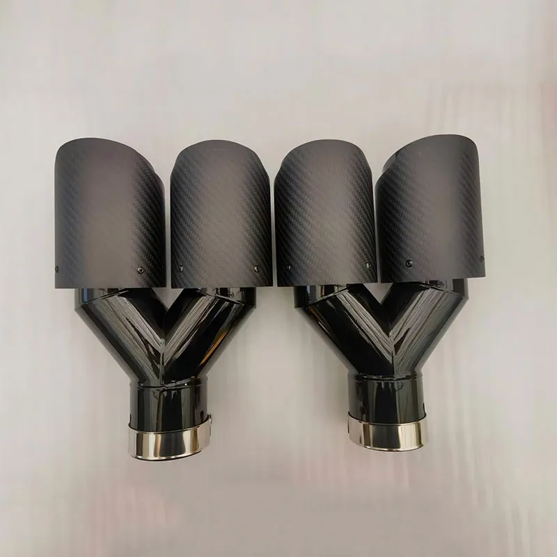 Матовый углепластиковый выхлопной наконечник