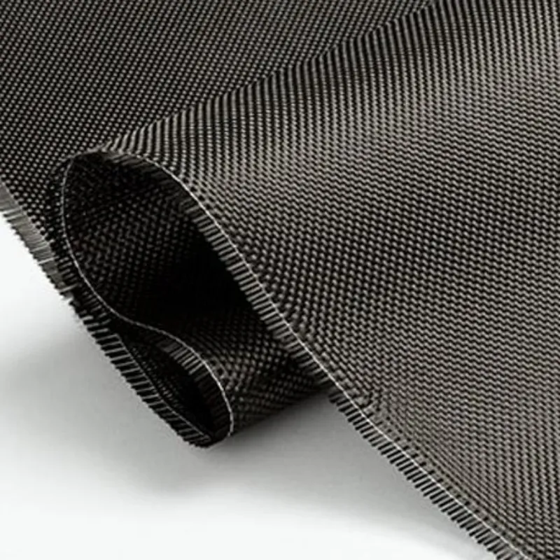 Углепластиковая ткань с полотняным переплетением