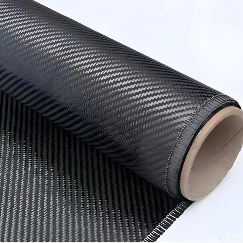 Углепластиковая ткань с саржевым переплетением