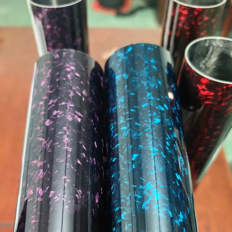 Углепластиковая труба с сатиновым переплетением