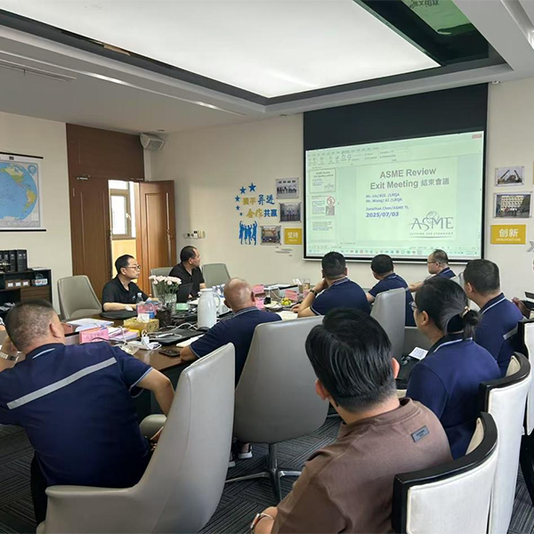 Компания ООО Уси Чжэнчэн Биохимическое инженерное оборудованиеуспешно прошла экспертизу по переоформлению сертификата ASME U, вновь получив авторитетное международное признание