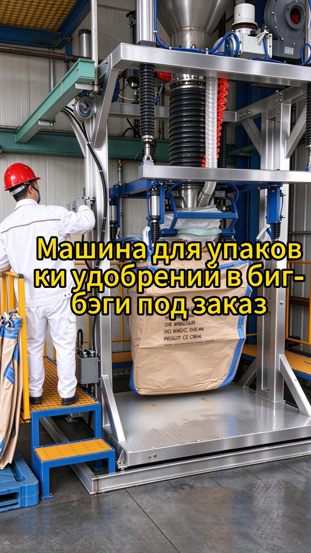 Машина для упаковки удобрений в биг-бэги под заказ