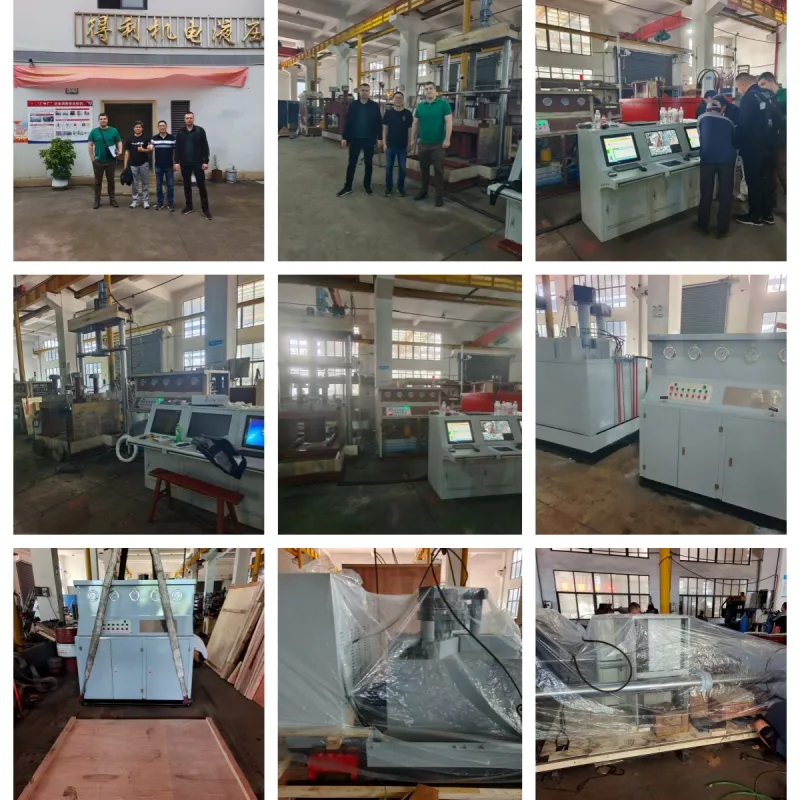 Высококачественные испытательные стенды для испытания устья скважины сверхвысоким давлением были экспортированы в Европу