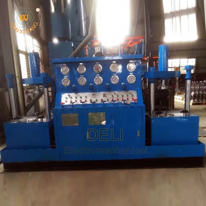 Гидравлический стенд для испытания клапанов модели YFS-L100 (вертикальный и двухшпиндельный тип)