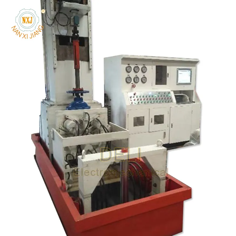 Гидравлический стенд для испытания клапанов на давление и крутящий момент модели YFS-ZCN300