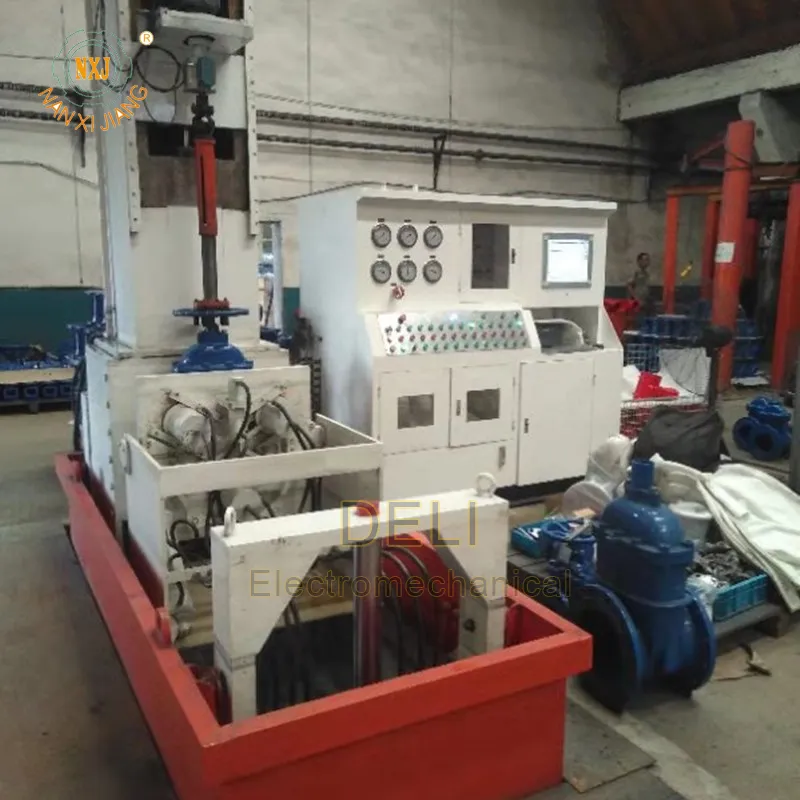 Гидравлический стенд для испытания клапанов на давление и крутящий момент модели YFS-ZCN300