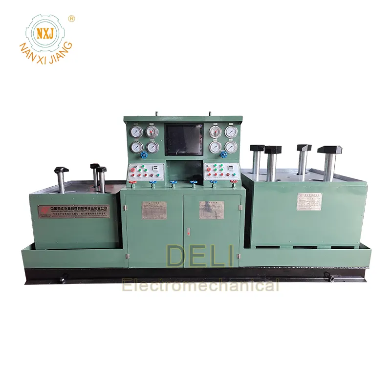 Гидравлический стенд для испытания поворотных дисковых затворов серии YFS-DL