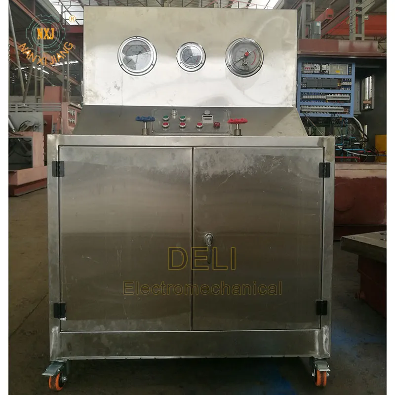 Насосная станция для гидравлических испытаний клапанов серии FJBZ