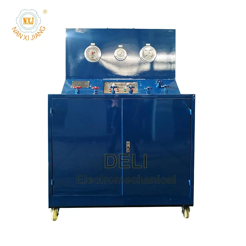 Насосная станция для гидравлических испытаний клапанов серии FJBZ