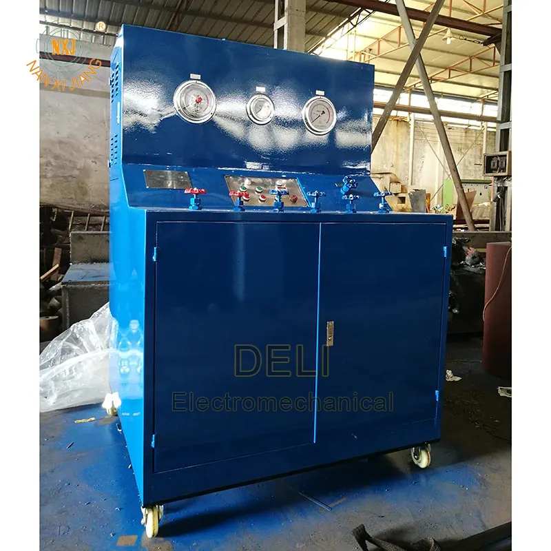 Насосная станция для гидравлических испытаний клапанов серии FJBZ