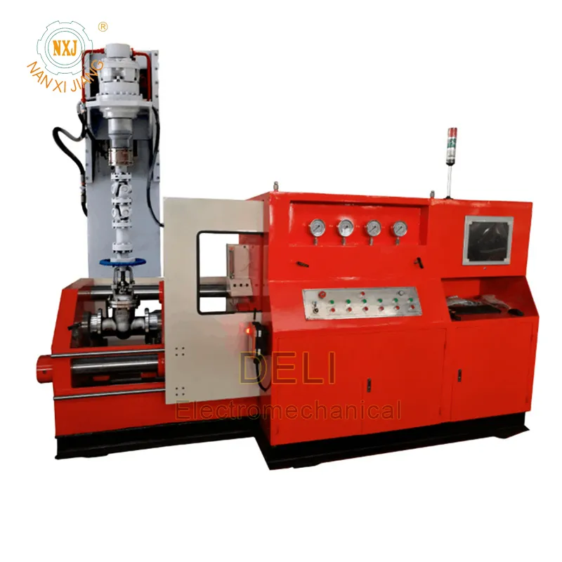 Стенд для испытания клапанов на давление и крутящий момент модели PZ-N100 (винтовой и интеллектуальный тип)