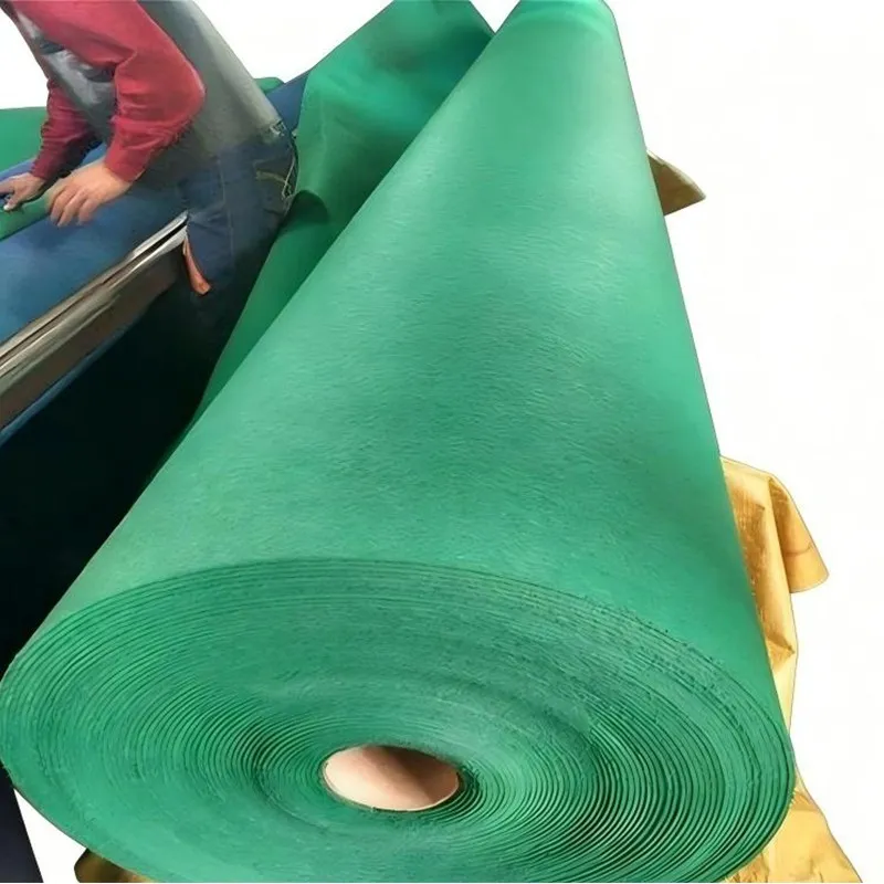 Дышащий водопроницаемый нетканый материал для строительства