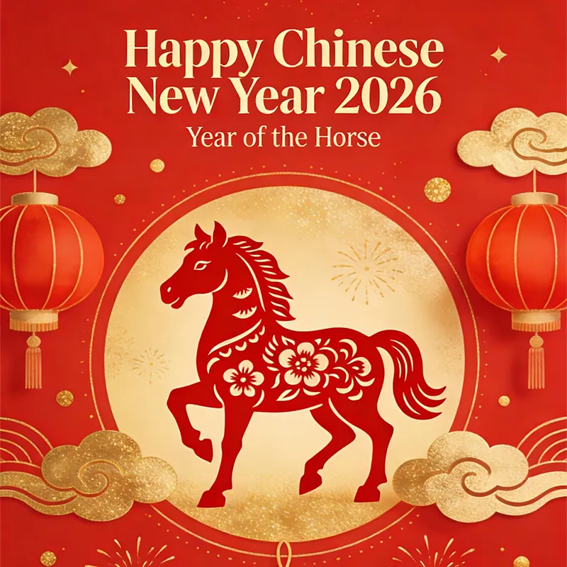 С китайским Новым годом! | ООО «Шаньдун Лунсинь Геосинтетика» Поздравляем всех с китайским Новым годом и благополучным годом Лошади!