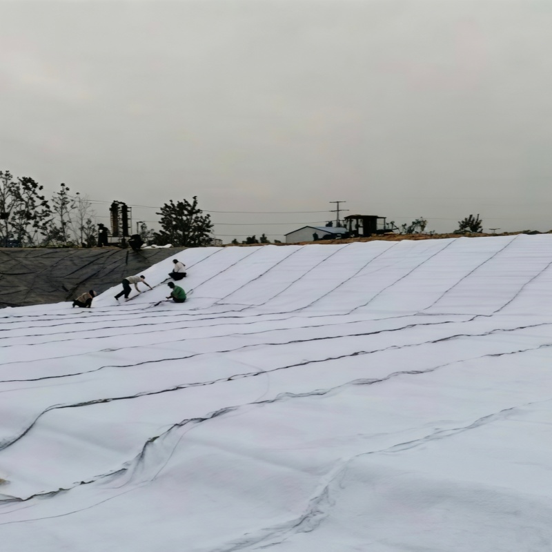 Трёхмерная композитная дренажная сетка (объёмная дренажная плита с сердечником) для подземных сооружений в муниципальном строительстве