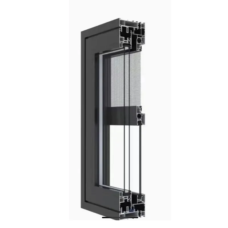 Распашное окно с терморазрывом JYG108