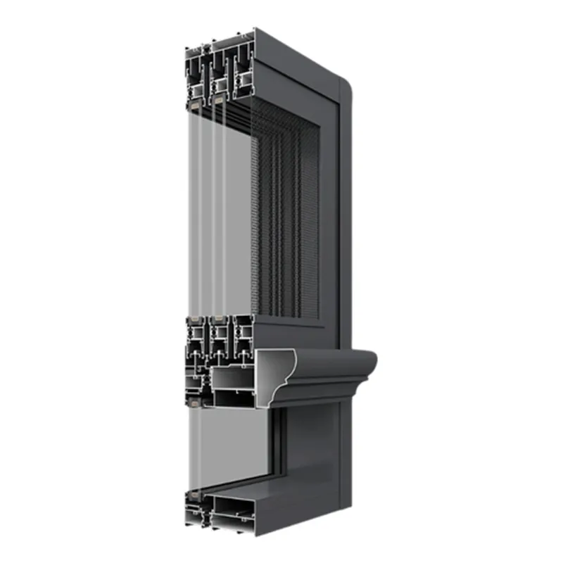 Распашное окно с терморазрывом VZZ