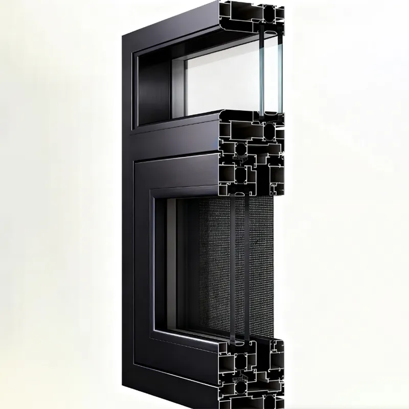 Распашное окно с терморазрывом WC120