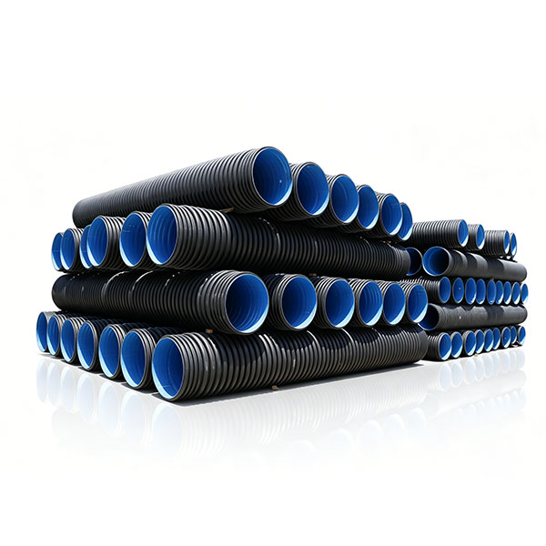 Двустенная гофрированная труба HDPE
