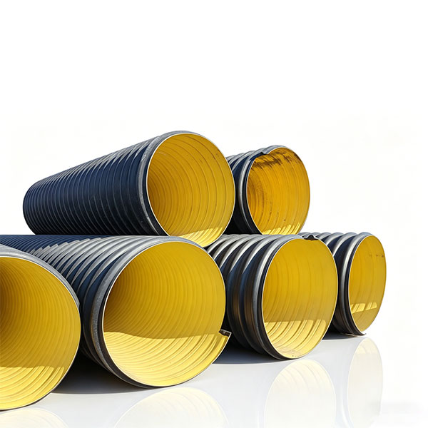 Труба HDPE гофрированная с усилением стальной лентой