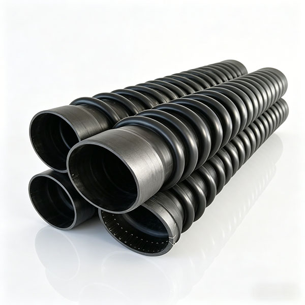 Труба HDPE намотная с профилированной стенкой (тип В)