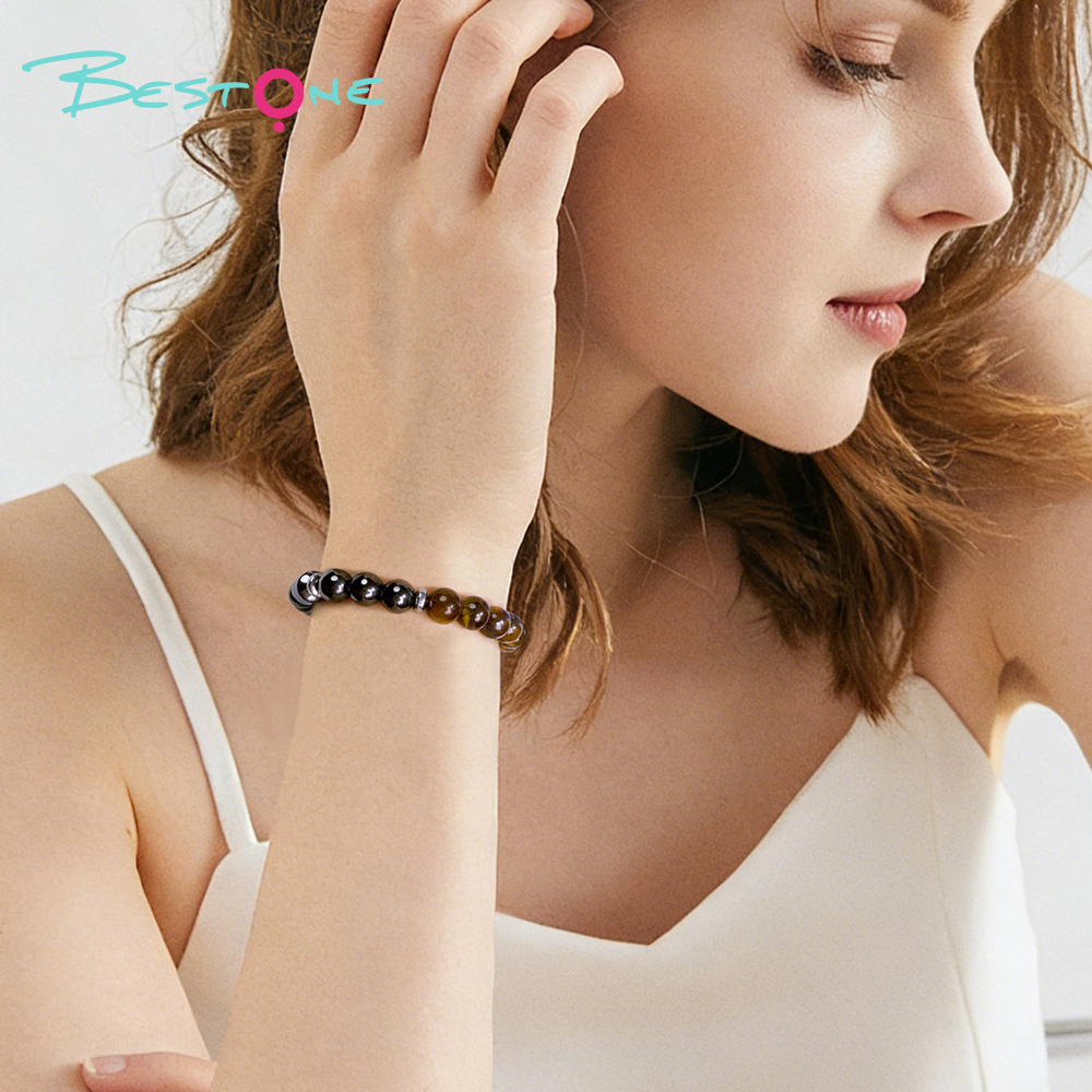 Мужской браслет из натуральных камней (лазурит, тигровый глаз, авантюрин), браслет с гематитом 8 мм, оптом