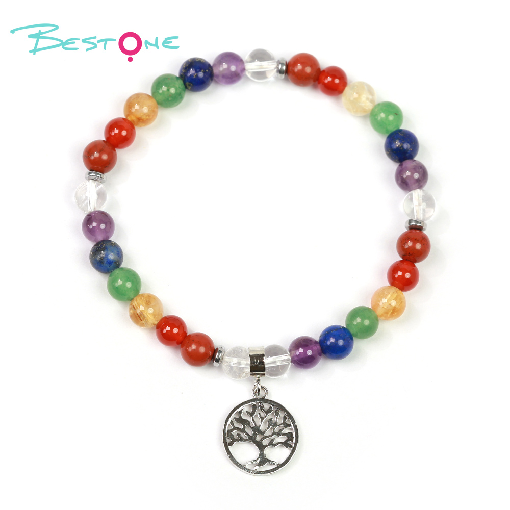 Женский регулируемый браслет с натуральными камнями и сердцем из циркония, тонкий плетёный браслет