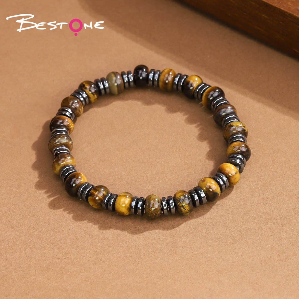 Браслеты из натуральных камней с бусинами «Абакус» оптом