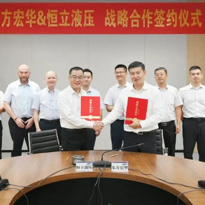 В августе 2025 года компания Hengli Hydraulics заключила стратегическое сотрудничество с компанией Dongfang Honghua в области производства оборудования для морской инженерии