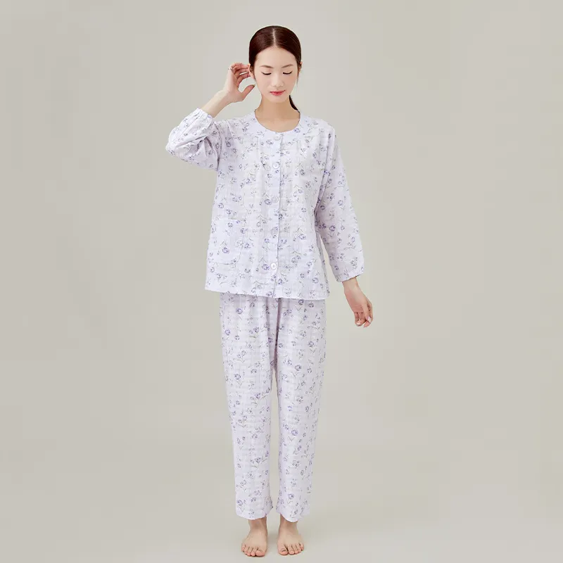 Женская пижама, жаккардовый креп с принтом