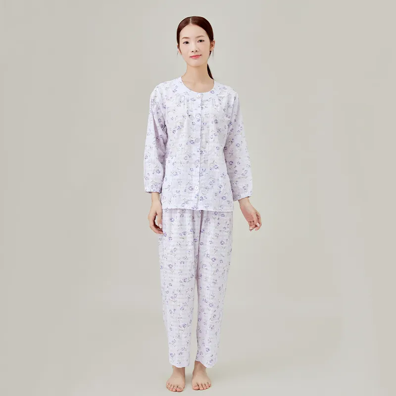 Женская пижама, жаккардовый креп с принтом