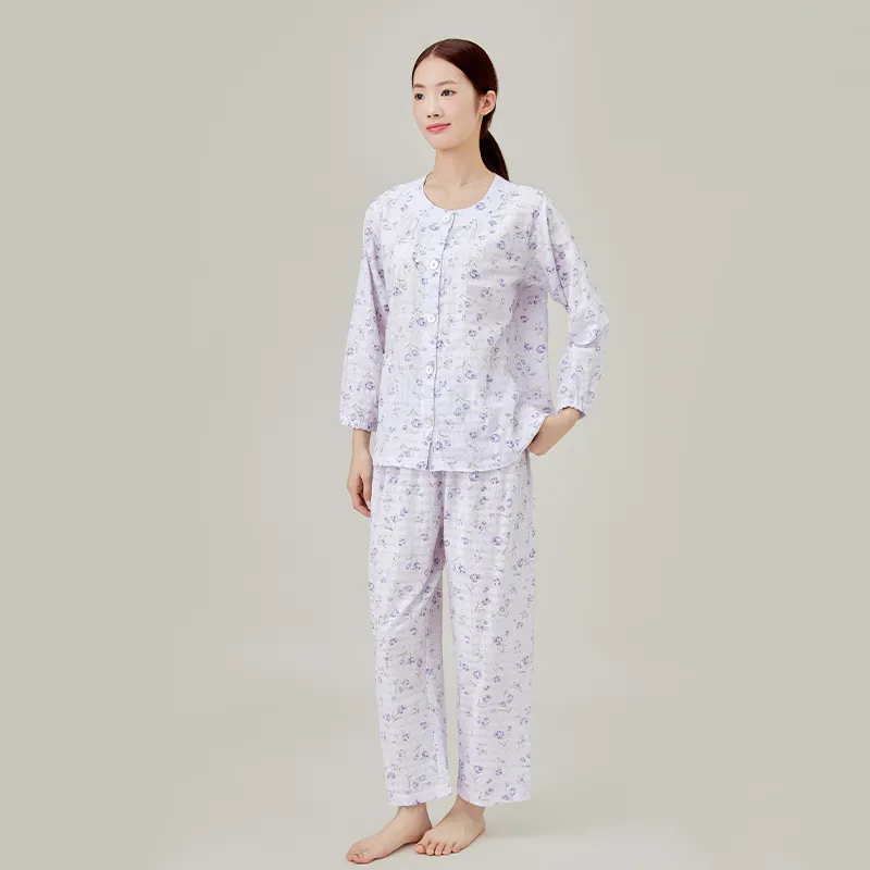 Женская пижама, жаккардовый креп с принтом