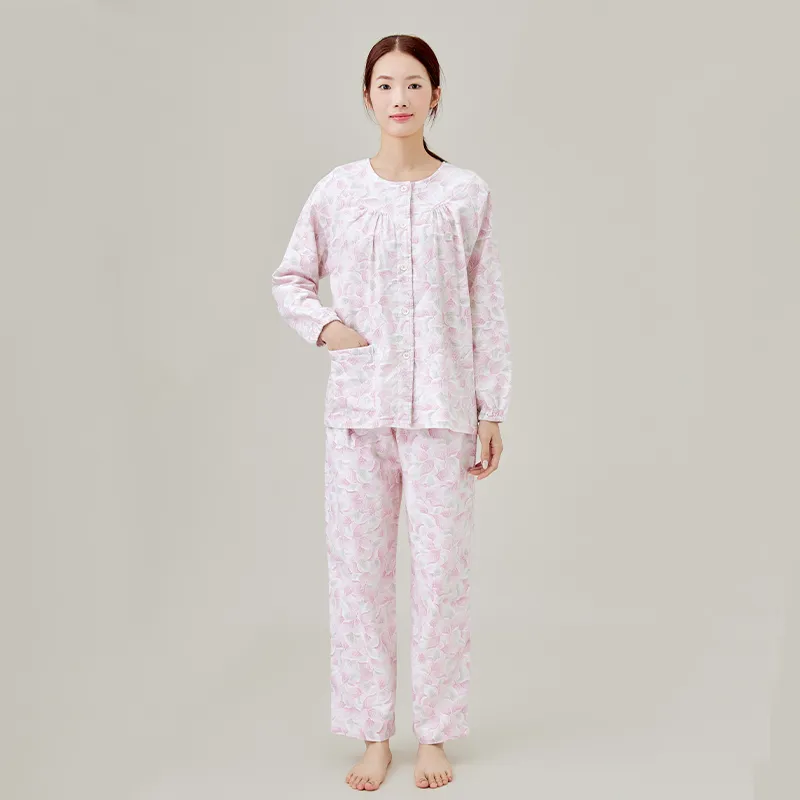 Женская пижама, фланель с принтом