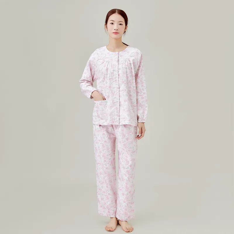 Женская пижама, фланель с принтом